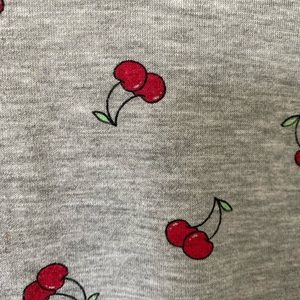Tank top with cherries